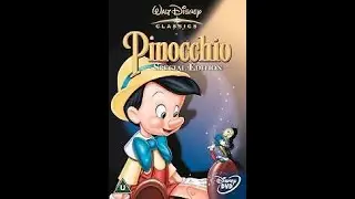 Opening To Pinocchio 2003 DVD (Portuguese Copy)