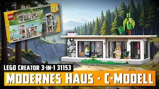 LEGO Creator 3-in-1 31153 - Modernes Haus (2024) - C-Modell | Aufbau - Live-Bauen