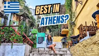 WHERE to STAY in ATHENS GREECE | BEST NEIGHBORHOOD in ATHENS | AIRBNB Tour in PLAKA