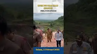 Open Pit Nam Salu Geosite Dikunjungi Wakil Menteri Pendidikan Tinggi..!! #belitungtimur #openpit