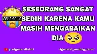 ☂️SESEORANG SANGAT SEDIH KARENA KAMU MASIH MENGABAIKAN DIA☂️#tarot #generalreading #zodiak 