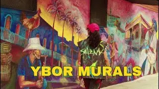 Ybor Florida Must See Art! Muralist Selena Ferrer Embraces Ybor's Vibrant Afro-Cuban Heritage