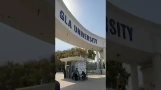 G.L.A. University(Mathura), College Life #shorts #trending #minivlog #college
