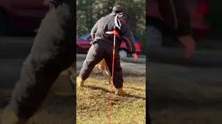 Blindfolded Decoy Drill 🦮 | Fixing Flinch & Arm Drop Reaction