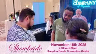 Nov. 16th Showbride Fall Bridal Expo at the Hampton Roads Convention Center