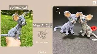 Crochet Sphinx Cat Pattern | Part 2 | amigurumi crochet | Ni crochet