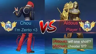 TOP GLOBAL CHOU MET SUPREME PRO PLAYER IN HIGH RANK(WIN OR LOSE)| MLBB
