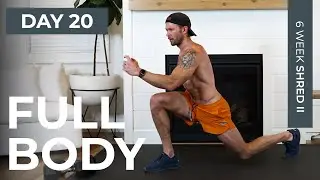 Day 20: 30 Min FULL BODY Dumbbell Circuits // Build + Burn // 6WS2