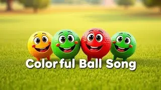 Colorful Golf Ball Song for Kids ⛳️ | TCKIDS Nursery Rhymes