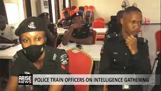 POLICE TRAIN OFFICERS ON INTELLIGENCE GATHERING