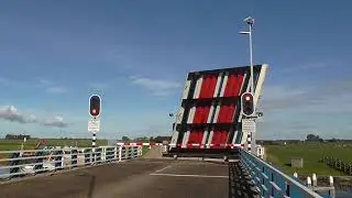 Brugopening Jaansleatbrêge Langwar Langweer Basculebrug/ Drawbridge/ Pont Basculant/ Zugbrücke
