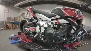 2024 Yamaha MT09 TOCE Full Exhaust System Quick test after Install Cold Start Sounds so good