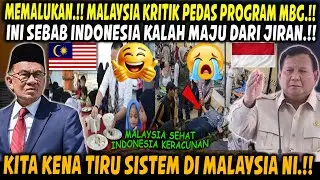 INI YANG BUAT MALU‼️ MEDIA MALAYSIA SINDIR PROGRAM MAKAN GRATIS INDONESIA, BANDINGAN GIZI JADI VIRAL