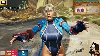 MHWILDS |4K| Skimpy Armor Mods LETS PLAY| Wudwud Helm Event Quest Hunts
