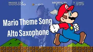 Super Mario Bros Theme Song on Alto Saxophone by Kevination