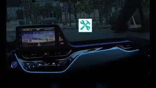 Toyota | DASBOARD & door AMBIENT led LIGHT installation 🛠 💡