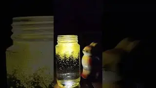 Turmeric water glow test under flashlight! Unbelievable reaction🌟 #turmericmagic #shorts #viraltest