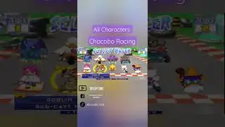 All Characters | Chocobo Racing #shorts #chocoboracing