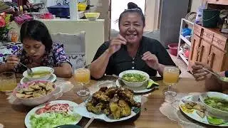 Hna Yanira de Bonilla disfrutando en casa 🏡 con mis hnas Méxicanas 🇲🇽 