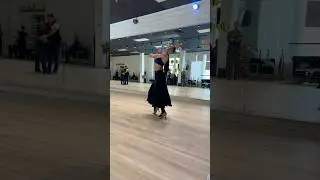 Lessons with my Coach Iveta Faraci 🖤 #ballroom-dance #practice #lovedance #dance #dancer #shorts