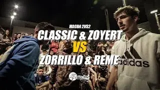 Classic & Zoyert 🆚 Zorrito & Reme [CUARTOS] - #MACBA 2vs2 | #4ELEMENTOS |