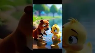 CAPY and DODO Clean the River 🌱#trending #kids #kidsvideo