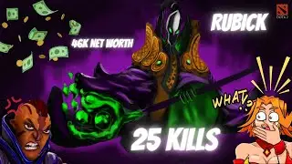 Dota2 Rubick Mid Gameplay 25kills 81K Damage 46k Net | Bhulx Gaming
