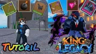 TutoriaL de como ficar bom no pvp montando seu próprio combo no king legacy!!!