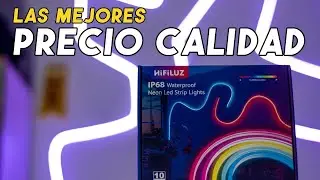LAS MEJORES LUCES NEON LED| unboxing y Review hifiluz IP68 waterproof neon led strip lights