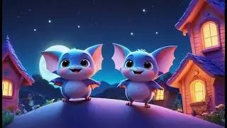 Three Little Bats Fly in the Dark + More Nursery Rhymes & Kids Songs