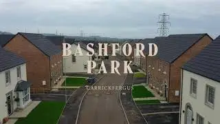 Bashford Park, Carrickfergus - Aerial Flyover January 2023