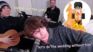Karl Jacobs and Quackity wrote a SAPNAP disstrack