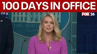 White House press briefing on Trump's first 100 days