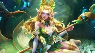 Honor of Kings - 王昭君 ( Wang Zhaojun ) skin Elven Princess gameplay