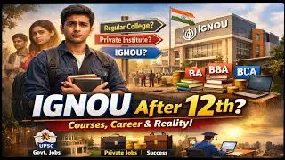 IGNOU After 12th सच | Courses, Career & Fees Explained. #12th #ignou #carier