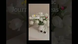 Aesthetic pinterest journaling ideas✨🌷#aesthetic#fypシ゚viral#journaling#art#artist#ideas#trending#fyp