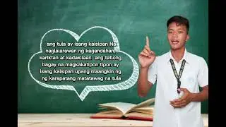 TULA AT ANG ELEMENTO NITO I Student Intern Teaching Demonstration (Filipino💚) I Marvin O. Jotojot