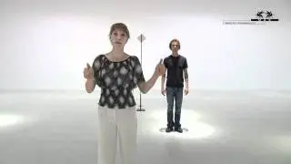 Rudolf Steiner - Eurythmie Flashmob 2011 in Wien - Teil 1
