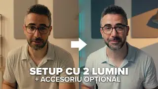 Cum obții un cadru profi cu 2 lumini?