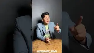 Teacher ko question pda bhari || #funnyshorts || #shorts ||@backbencher_shines