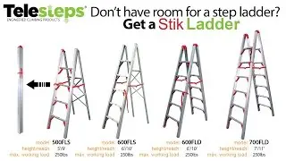 Stik Ladders - Compact, Convenient, Durable