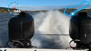 Waihola nom speed first few laps - Stealth R30 Cat - Twin OMC Loopers