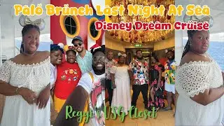 Бранч в ресторане Palo на борту лайнера Disney Dream | Финал круиза | Reggisvsgcloset