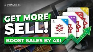 Upload 1 AI File on Adobe Stock & Sell 4 Files! | Auto-Generate AI, EPS, JPG & PNG