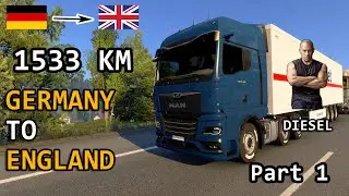 ETS 2 | Vin Diesel Delivery | Germany to England  - 1533 km | Part 1