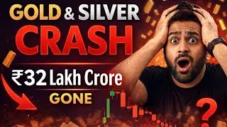 Gold & Silver Market Crash Explained | ₹32 Lakh Crore Wiped Out | Buy or Trap? #xtridx #goldcrash