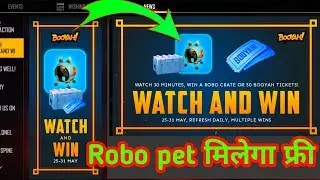 WATCH AND WIN EVENT FULL DETAILS | Top up event phase 2 full detail | Free fire new event