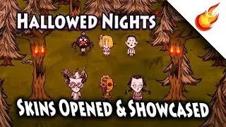 ALL HALLOWED NIGHTS SURVIVOR SKINS | Opended & Showcased | Don't Starve Together