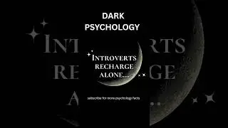introvert facts #darkquotes #pschologicalfacts #shortsyoutube