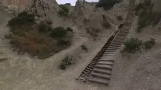 Hiking the Notch Trail in South Dakota Badlands.  Video courtesy of James Hyde.  #badlands 